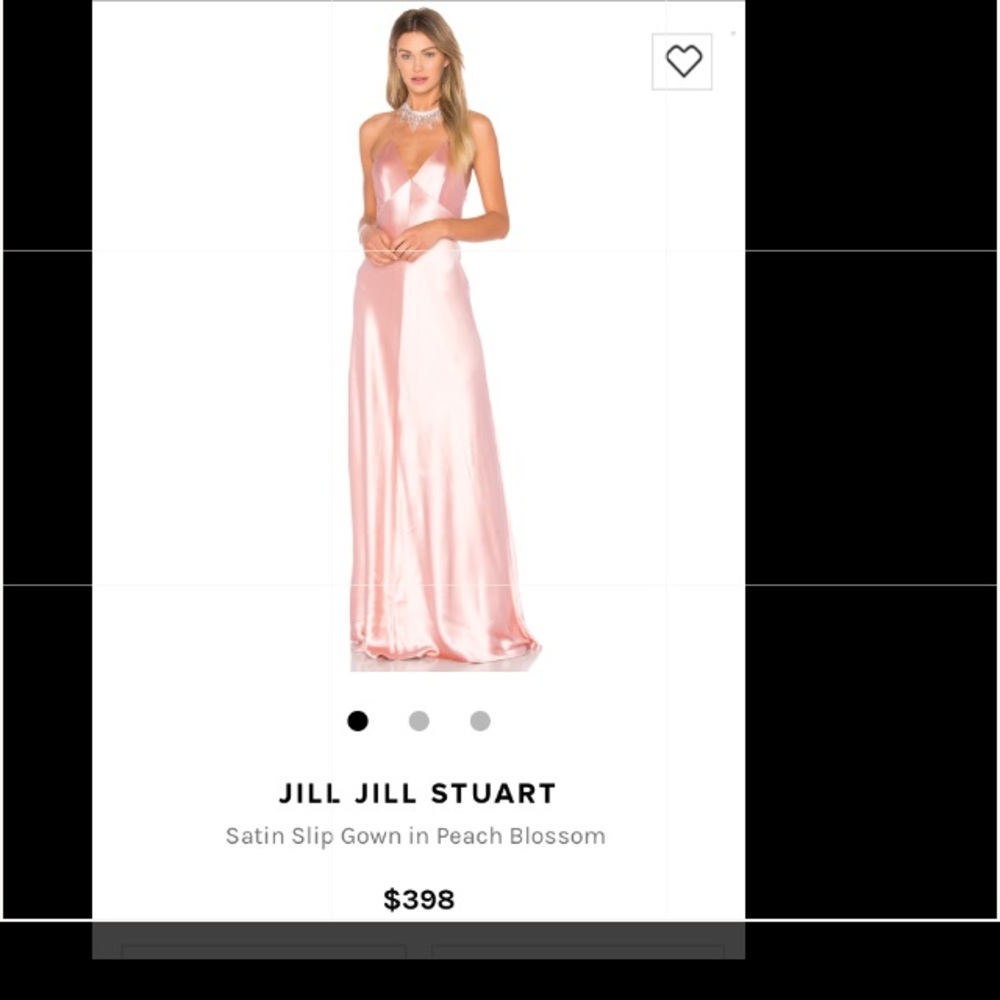Satin pink prom dress!